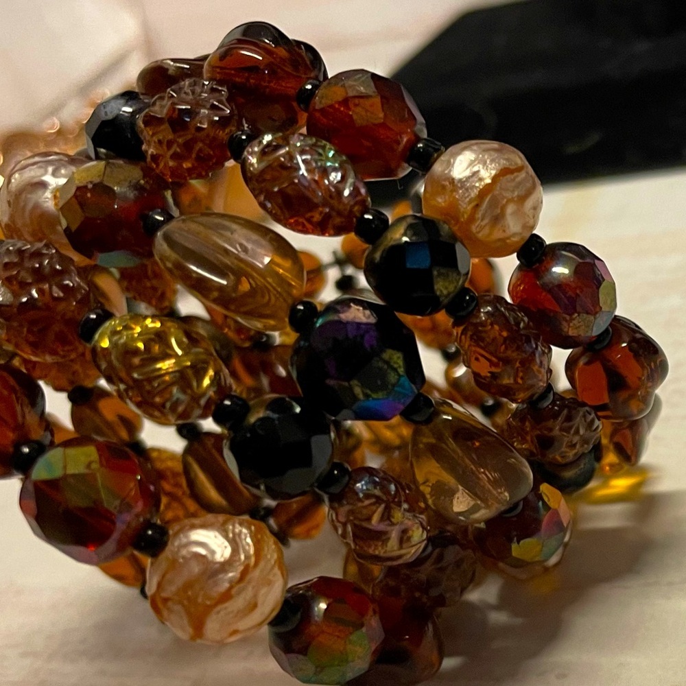 Premier designs Wire brownish tan bracelet - Picture 5 of 6